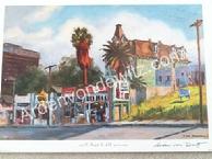 West Temple Street Limited Edition Signed Print $5000