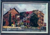 #8 The Boarding House 24 x 36 Oil, Painted in 1961 (P)